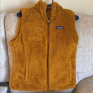 Patagonia Kids' Fleece Vest - Mustard Yellow